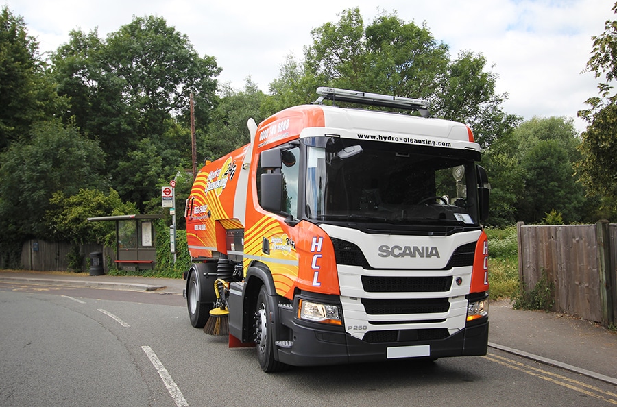 Waste collected from sweepers