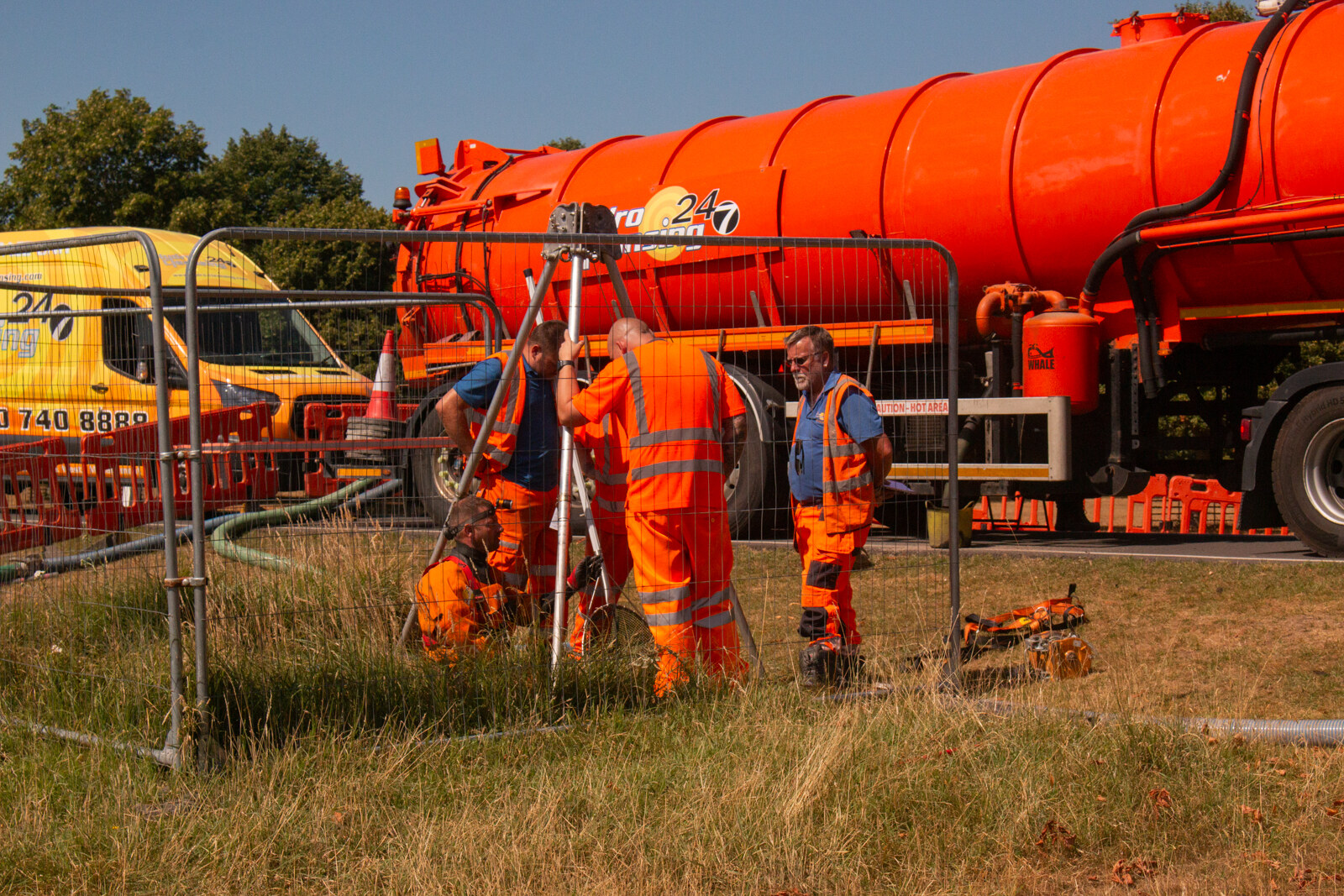 Advanced CCTV reel technology for drainage works