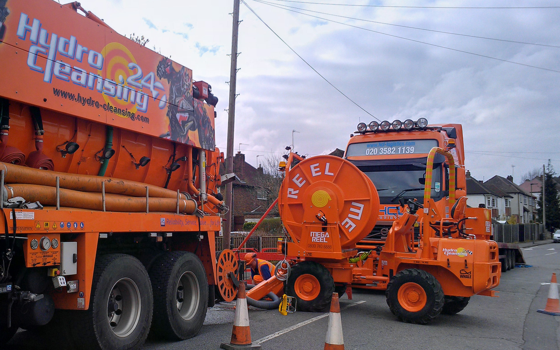 Mega-Reel integrated with Megatron for extended jetting power