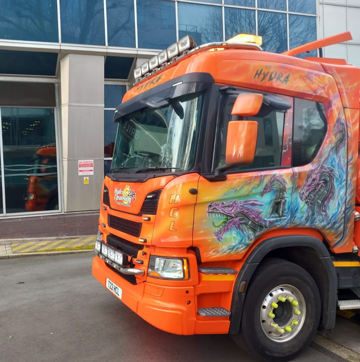 Waste collection post jetting